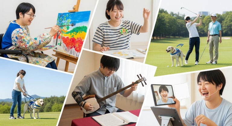 分割されたコラージュ写真。