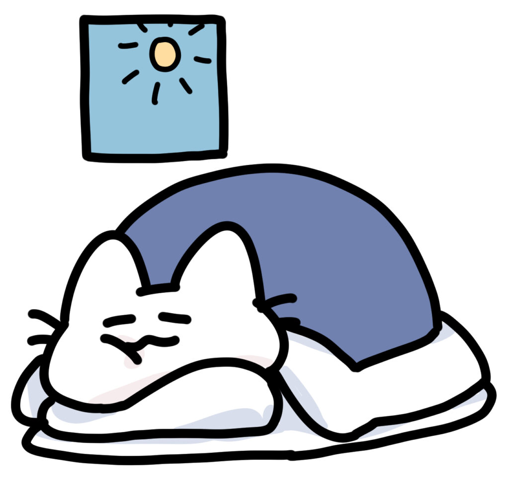 夜型人間、くらげの睡眠生活～日中の眠気をどうするべきか？～