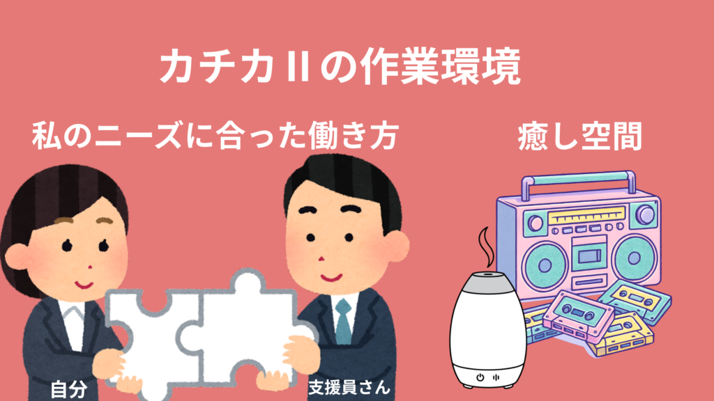 カチカⅡの作業環境をご紹介！